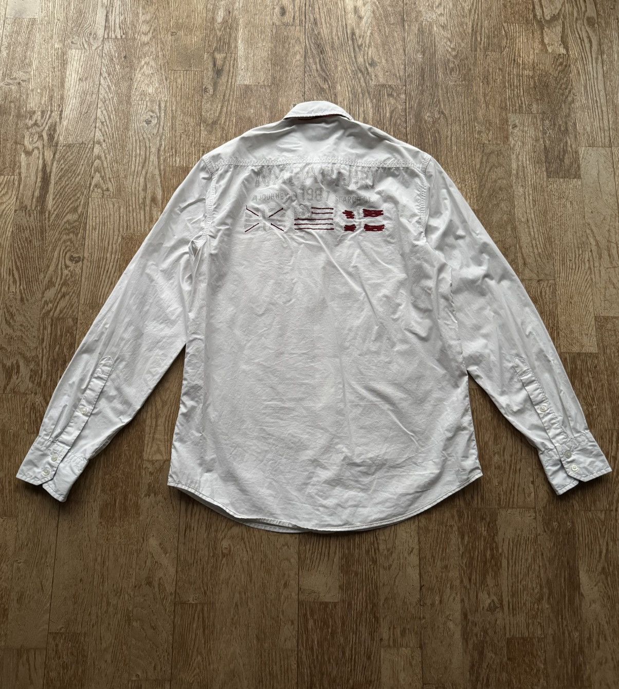 Napapijri NAPAPIJRI VINTAGE QUALITY BUTTON UP SHIRT Size US L / EU 52-54 / 3 - 2 Thumbnail