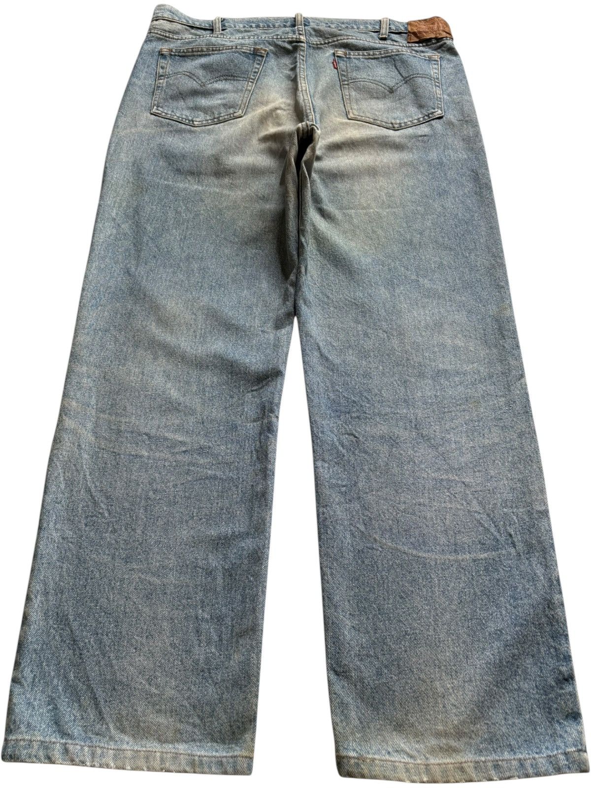 Levi's Vintage 90s Levis 515 Mud Wash Loose Jeans Size US 39 - 2 Thumbnail