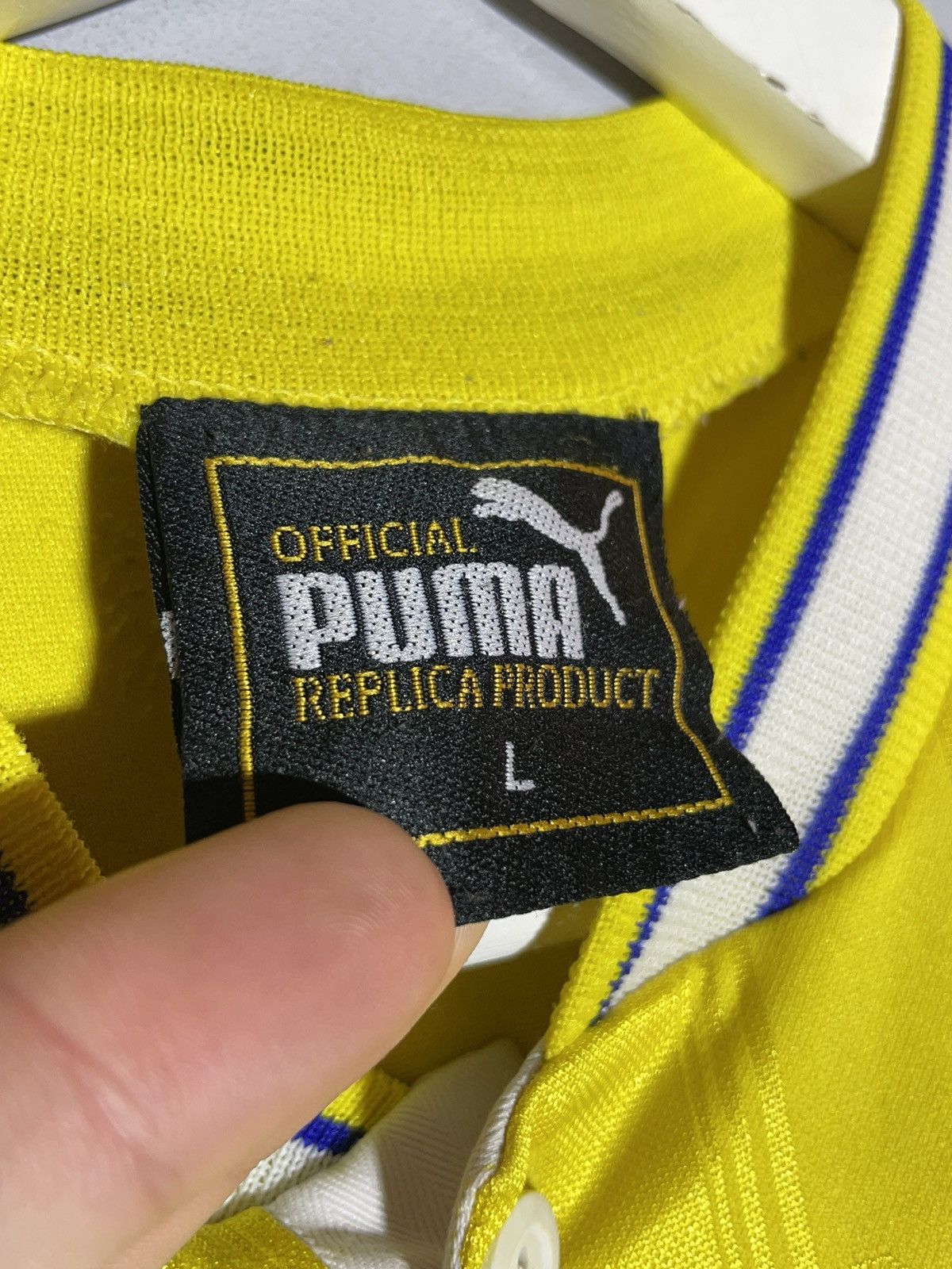 Puma × Vintage Leeds United Puma 1996/97 Away Vintage Football Shirt Size US L / EU 52-54 / 3 - 14 Thumbnail