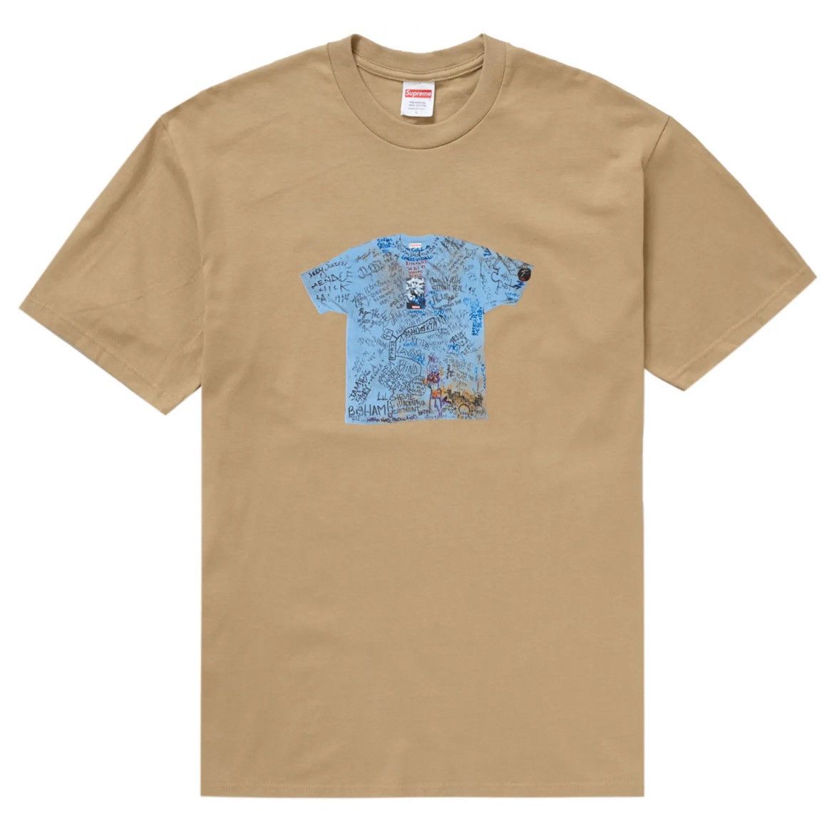 Supreme Supreme 30th Anniversary Tee Khaki XL Size US XL / EU 56 / 4 - 1 Thumbnail
