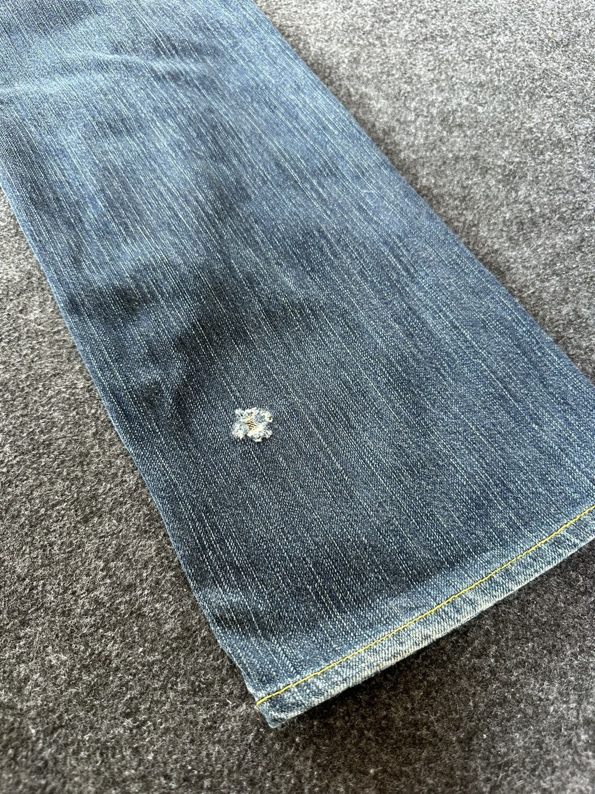 Edwin Edwin Gold Rush Vintage Distressed Washed Denim W30 F73 Size US 30 / EU 46 - 11 Thumbnail