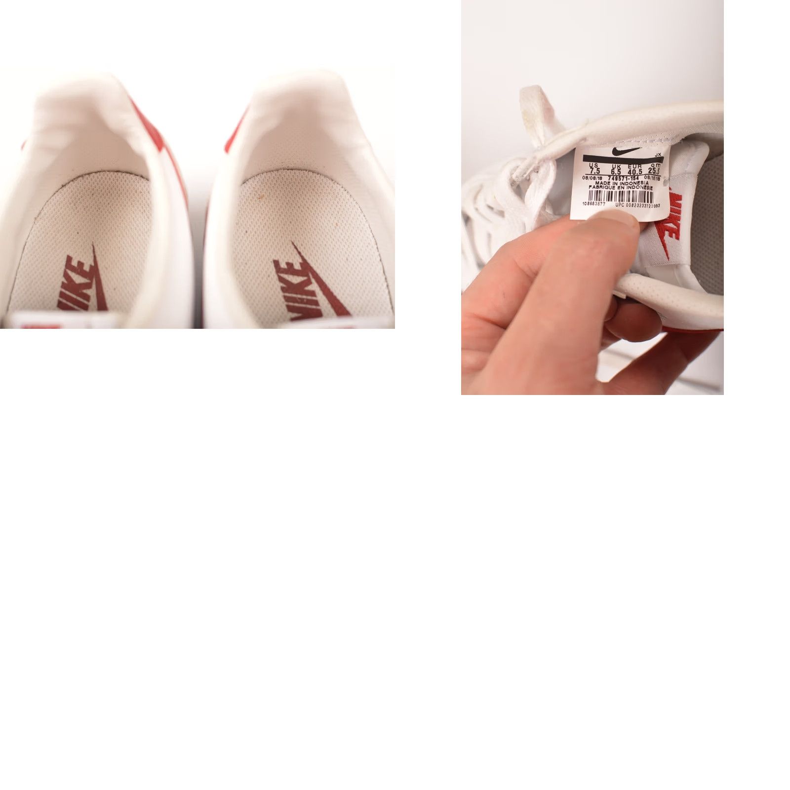 Nike Nike Classic Cortez Leather Forrest Gump White Sneakers 749571-154 Size US 7.5 / UK 6.5 / EUR 40.5 Mens Shoes Sneakers White Nike Cortez 2018 Size US 7 / EU 40 - 8 Thumbnail