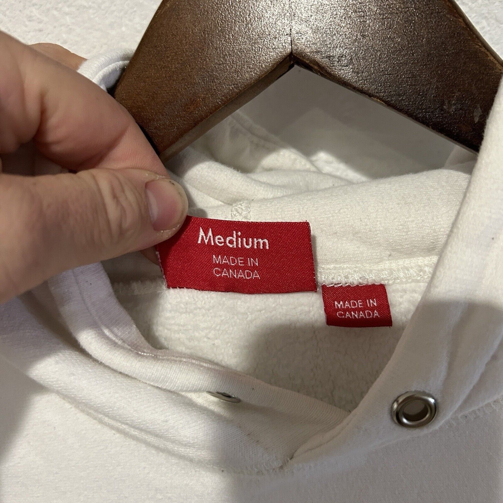 Supreme SS16 Supreme Anti-Church Pure Fear Hoodie Sweatshirt "White" Size US M / EU 48-50 / 2 - 5 Thumbnail