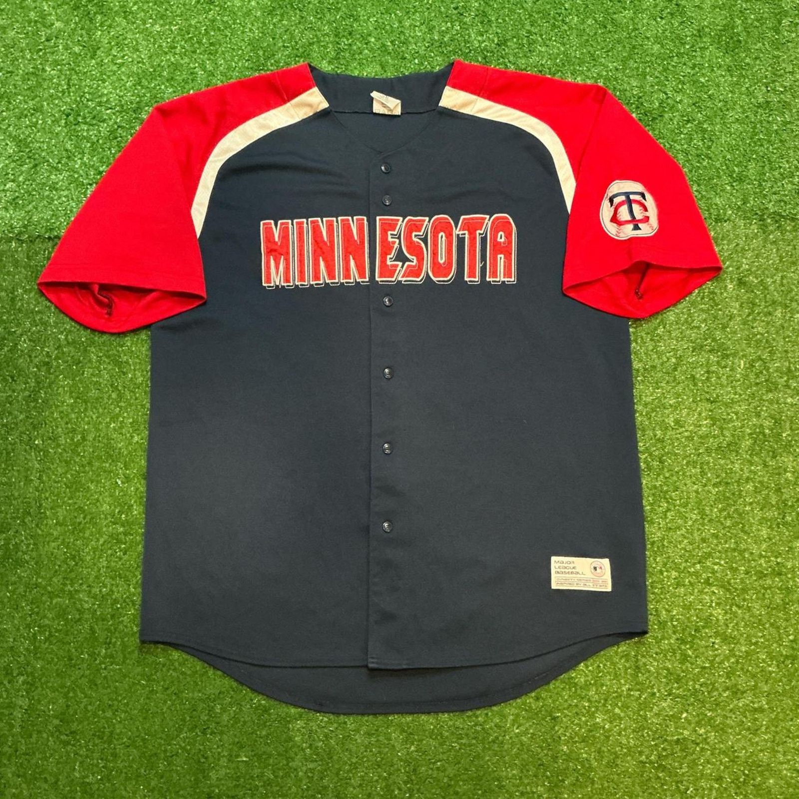 MLB Vintage 90s MLB Minnesota Twins Baseball Jersey Size XXL Size US L / EU 52-54 / 3 - 1 Thumbnail