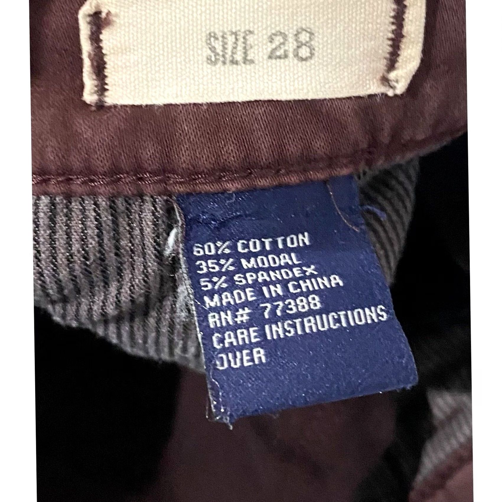 Madewell Madewell Jeans Skinny Burgundy Ankle Women’s Size 28 Stretch Inseam 26.5” Regular Waist 29” 5-Pocket Dark Cotton Blend Slim Fit Size 28" / US 6 / IT 42 - 6 Thumbnail