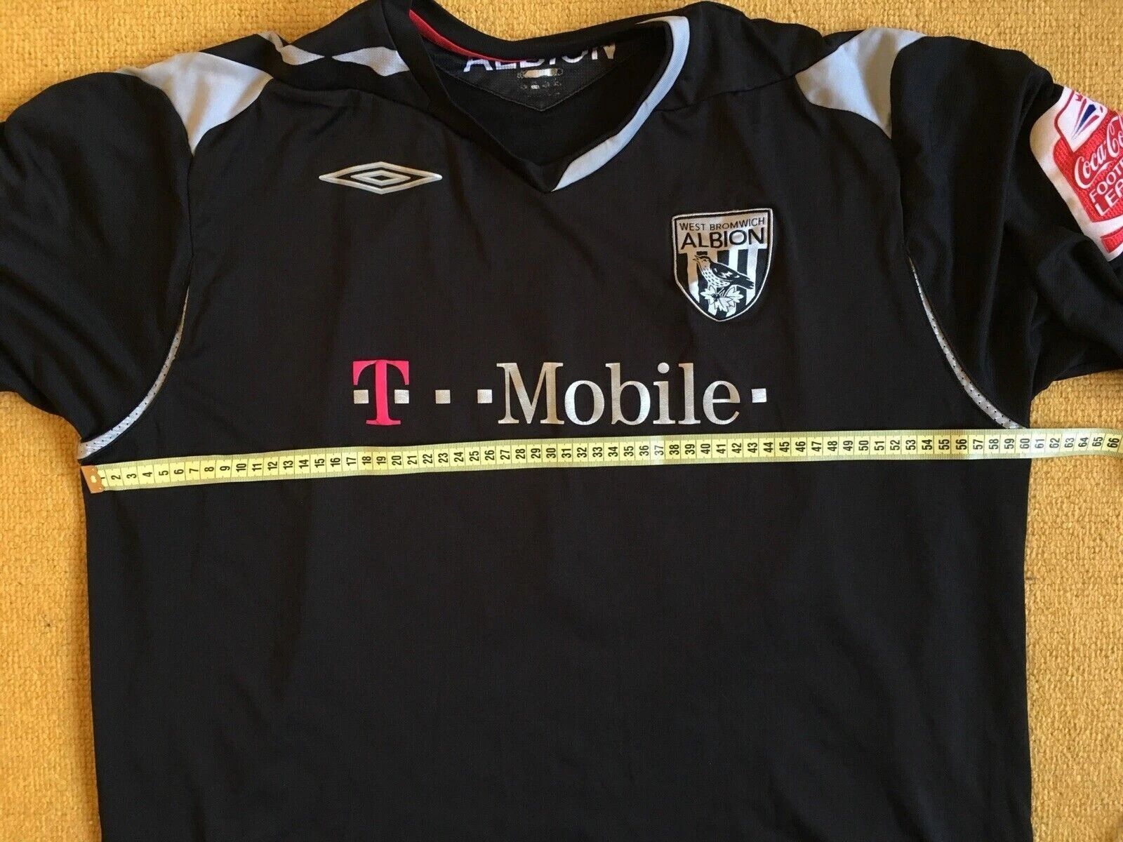 Umbro × Vintage VINTAGE WEST BROMWICH ALBION 2007 2008 THIRD JERSEY SOCCER Size US XL / EU 56 / 4 - 11 Thumbnail