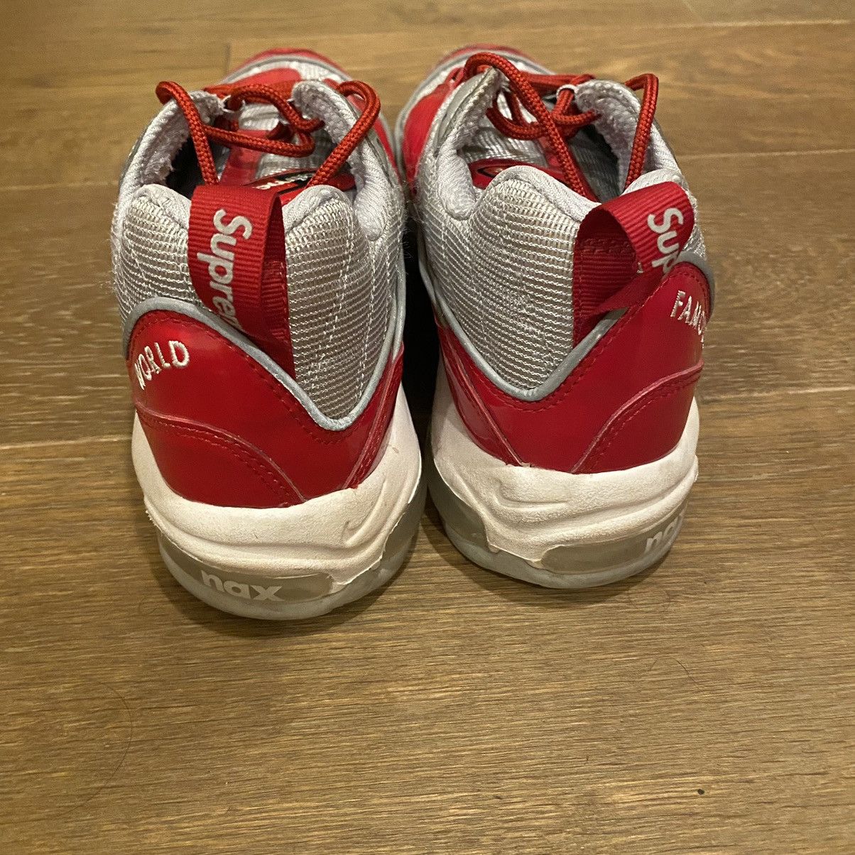 Supreme Supreme nike Air Max 98 Varsity Red Size US 9 / EU 42 - 4 Thumbnail