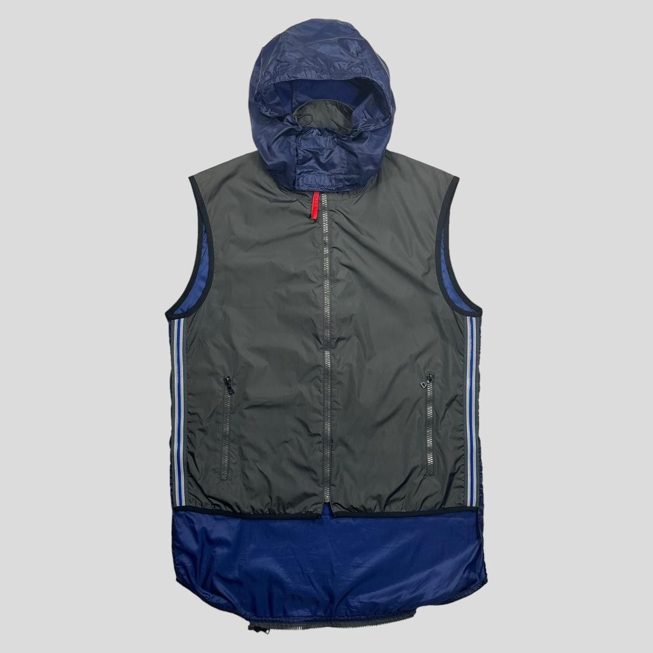 Prada Prada Sport SS00 Gel Seam Convertible Nylon Gilet - IT52 Size US L / EU 52-54 / 3 - 2 Thumbnail