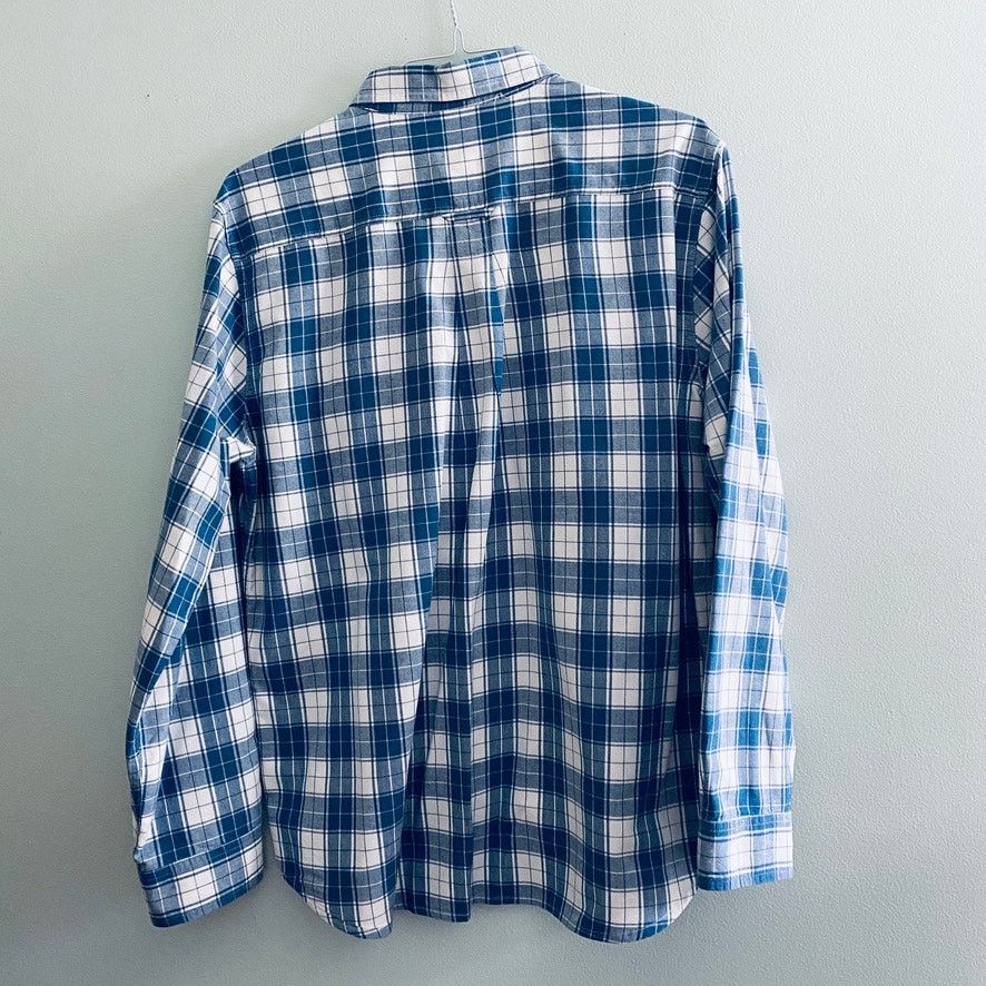 Vintage Orton Brothers blue plaid long sleeve button down Size US L / EU 52-54 / 3 - 3 Thumbnail