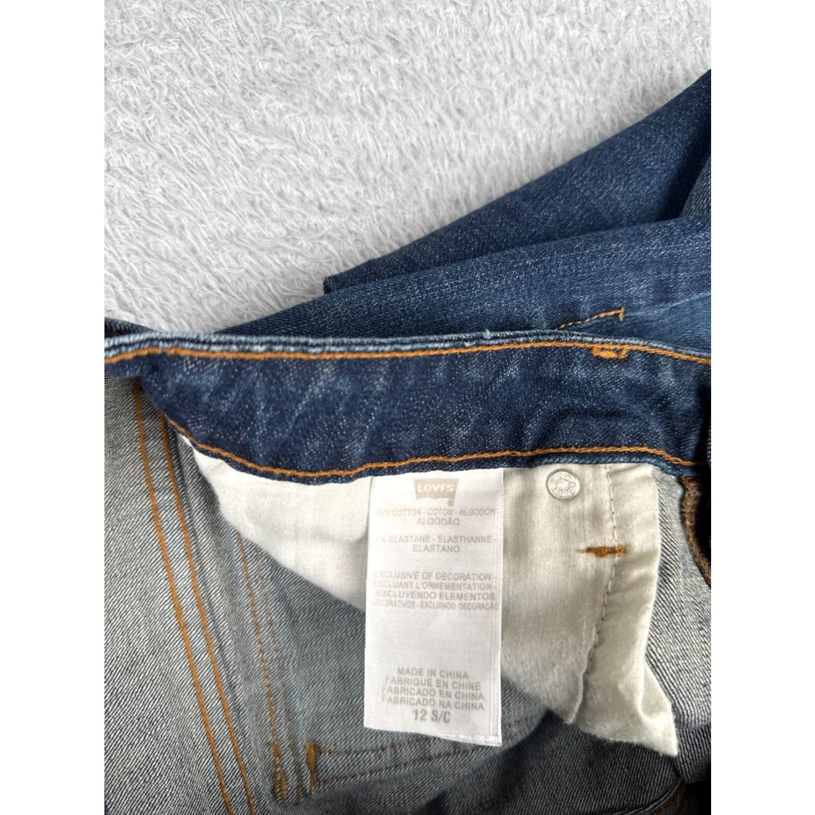 Levi's Levis Jeans Womens 12 Denim 545 Low Bootcut Cotton Blend Mid Rise Med Wash 32x29 Jeans Size 34" / US 12 / IT 48 - 7 Thumbnail