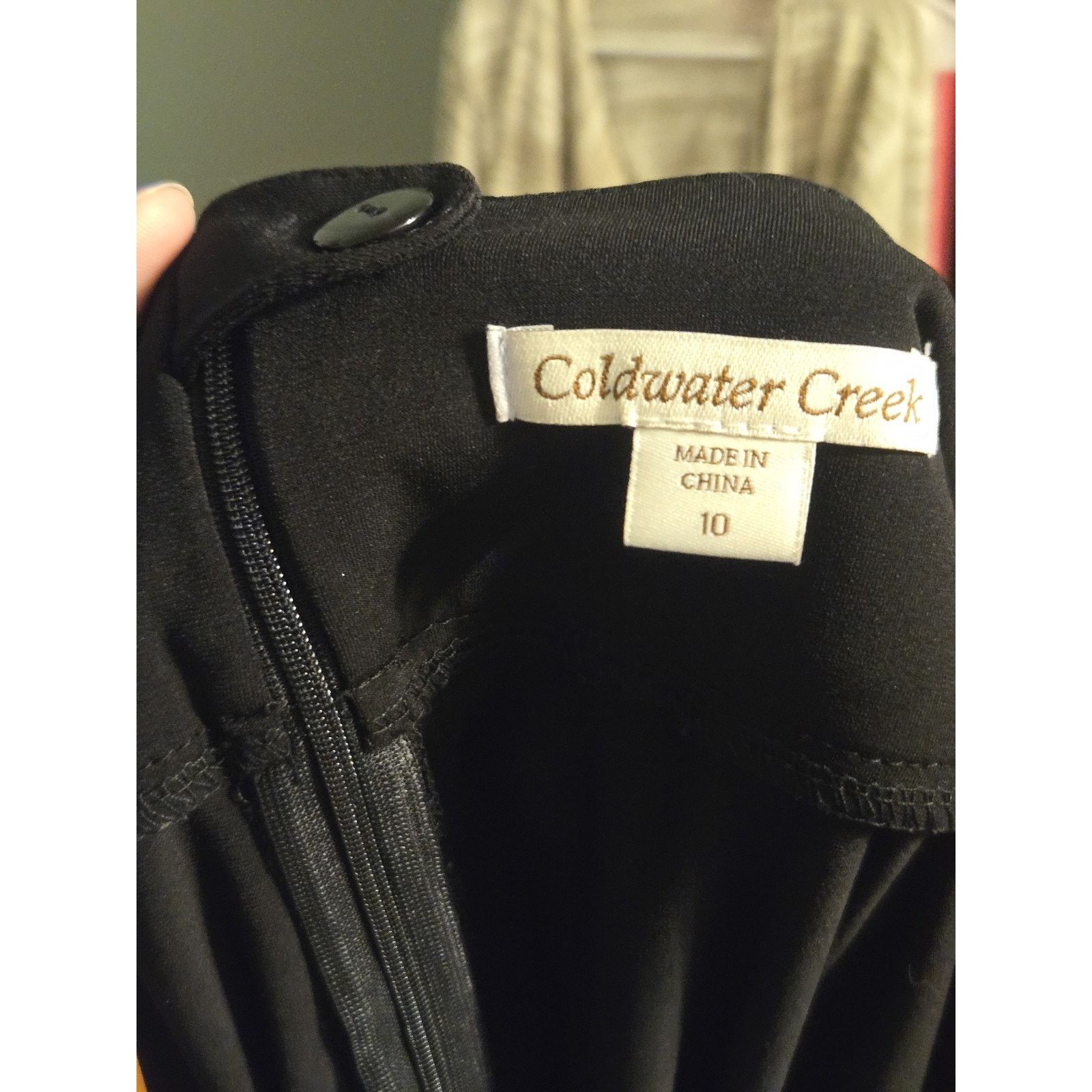 Coldwater Creek Coldwater Creek Black Knit Pencil Skirt Size 10 Size 32" / US 10 / IT 46 - 2 Thumbnail