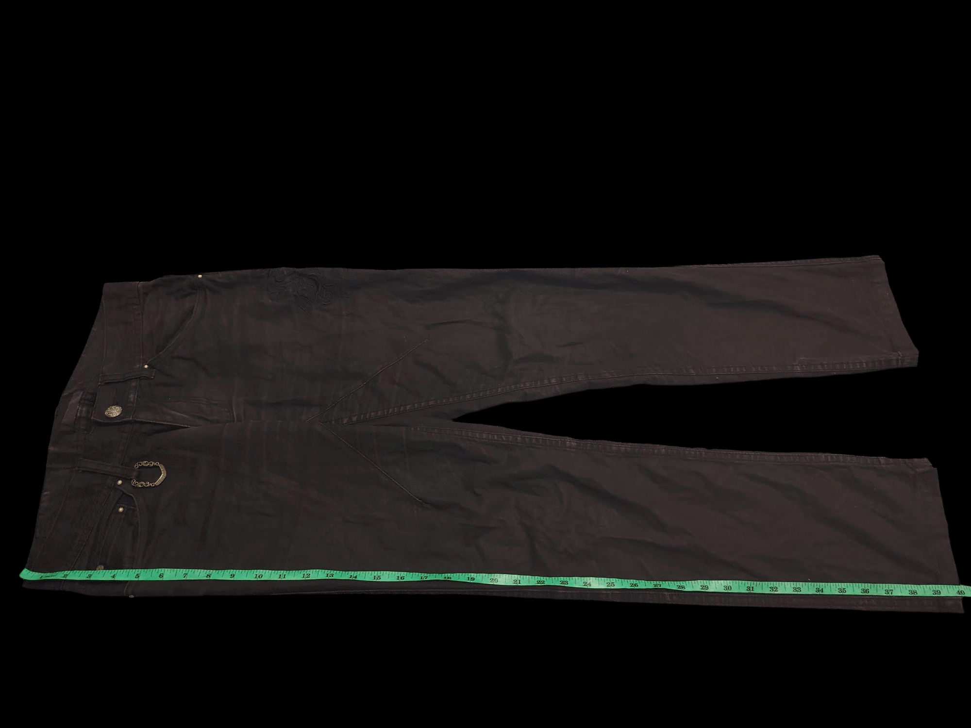 Japanese Brand Midas black pants Size US 29 - 21 Thumbnail