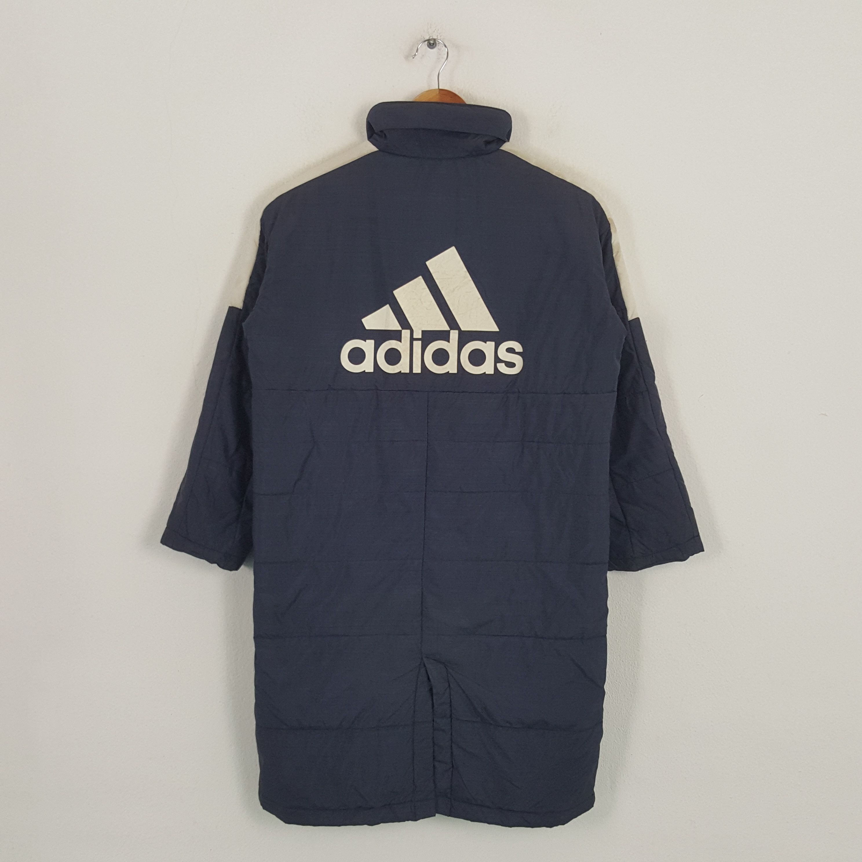 Adidas × Vintage Vintage Adidas American Outdoor Puffer Trench Jacket Size US S / EU 44-46 / 1 - 1 Thumbnail