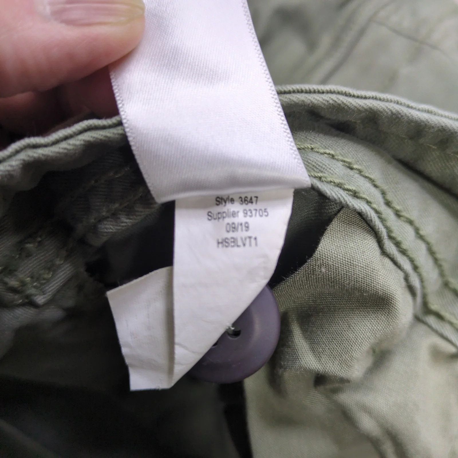 Aeropostale NWT Aero Men's 36x10 Stretch Cargo Shorts Army Green Skater Size US 36 / EU 52 - 9 Thumbnail