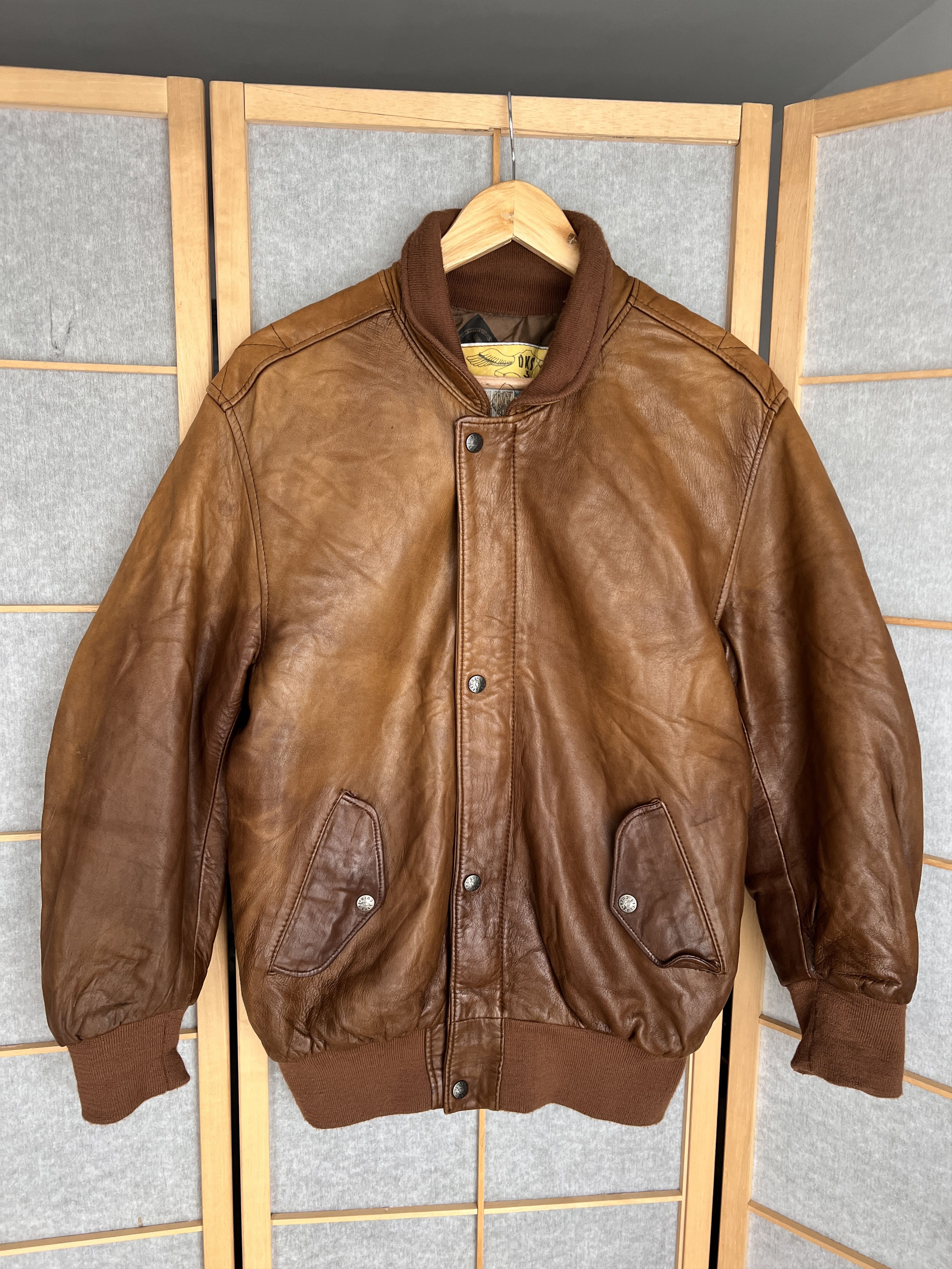 Hysteric Glamour Crazy vintage 90s lambskin leather bomber jacket opium japan Size US S / EU 44-46 / 1 - 6 Thumbnail