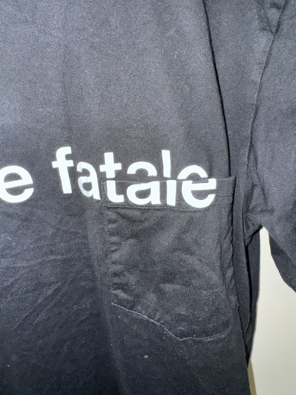 Takahiromiyashita The Soloist. Takahiromiyashita The Soloist. Femme Fatale Pocket T-Shirt Size US L / EU 52-54 / 3 - 2 Thumbnail