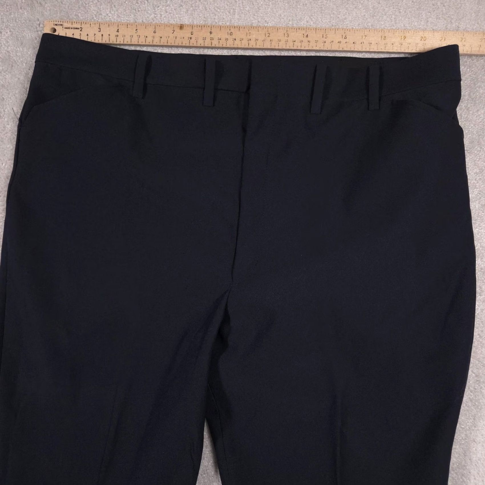 Wrangler Wrangler Dress Pants Mens 42 Blue Microfiber Flat Front Uniform Work USA Dress Pants Mens 42 Blue Microfiber Flat Front Uniform Work USA Size US 42 / EU 58 - 5 Thumbnail