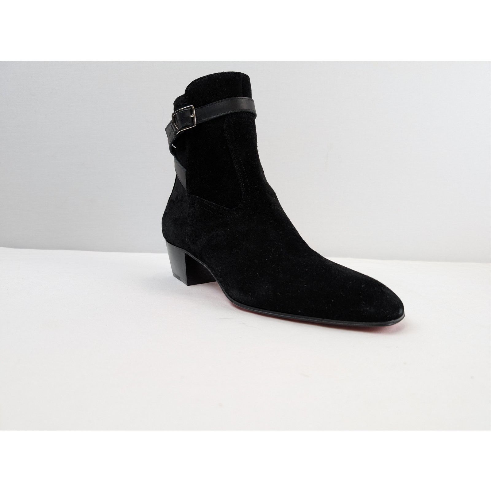 Christian Louboutin o1rshd1 Rosalio Jodhpur 40 Boots in Black 43 Size US 10 / EU 43 - 2 Thumbnail