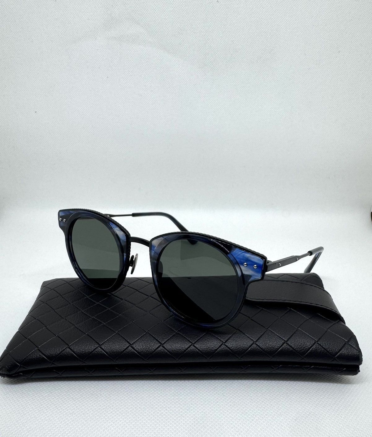 Bottega Veneta BOTTEGA VENETA new sunglasses BV0063S blue smoke Size ONE SIZE - 2 Thumbnail