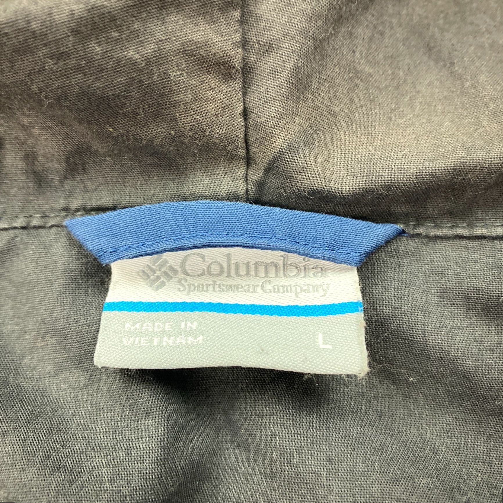 Vintage Vintage Columbia Windbreaker Jacket Mens Large Blue Hooded Fall Winter Outdoor Size US L / EU 52-54 / 3 - 3 Thumbnail