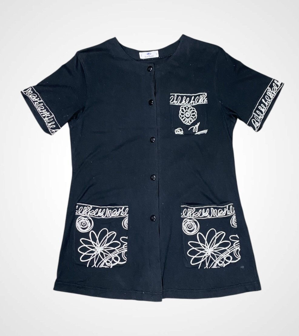 Karl Lagerfeld A12 Rare - Karl Lagerfield Button Up Shirt Size S / US 4 / IT 40 - 3 Thumbnail
