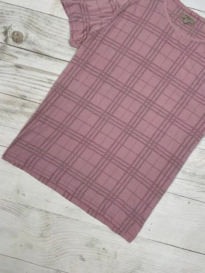 Burberry Burberry Nova Check T-Shirt Pink Size US L / EU 52-54 / 3 - 3 Thumbnail