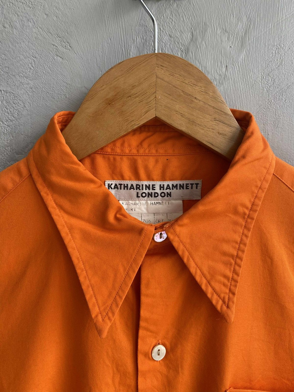 Katharine Hamnett London Katharine Hamnett London Orange Shirt Size US M / EU 48-50 / 2 - 4 Thumbnail