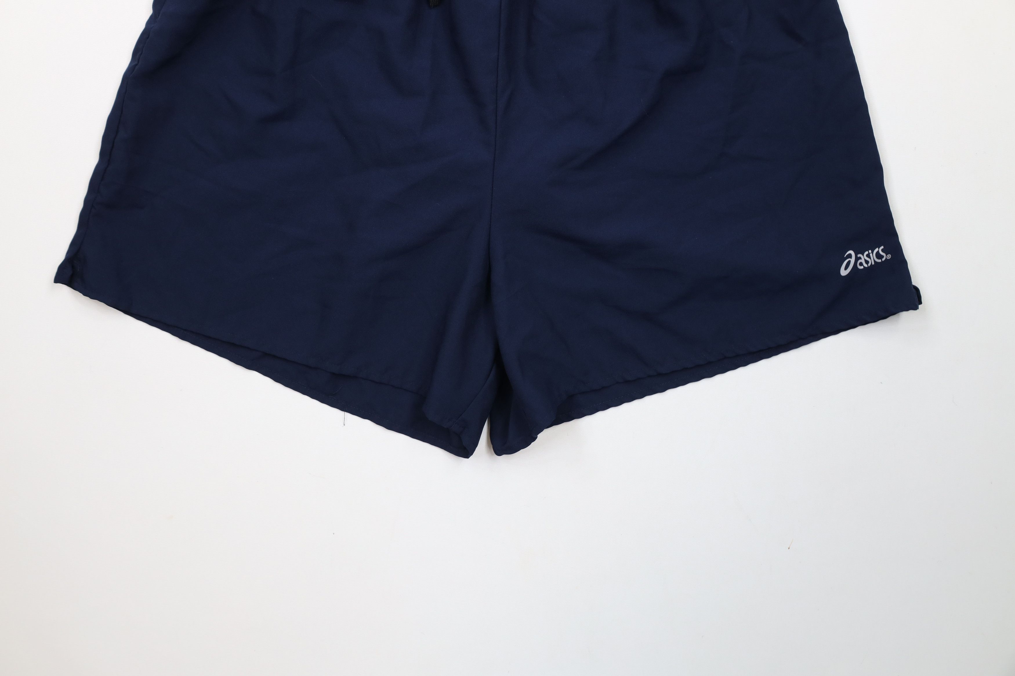 Asics × Vintage Vintage 90s Asics Lined Running Jogging Gym Shorts USA Size US 34 / EU 50 - 4 Thumbnail