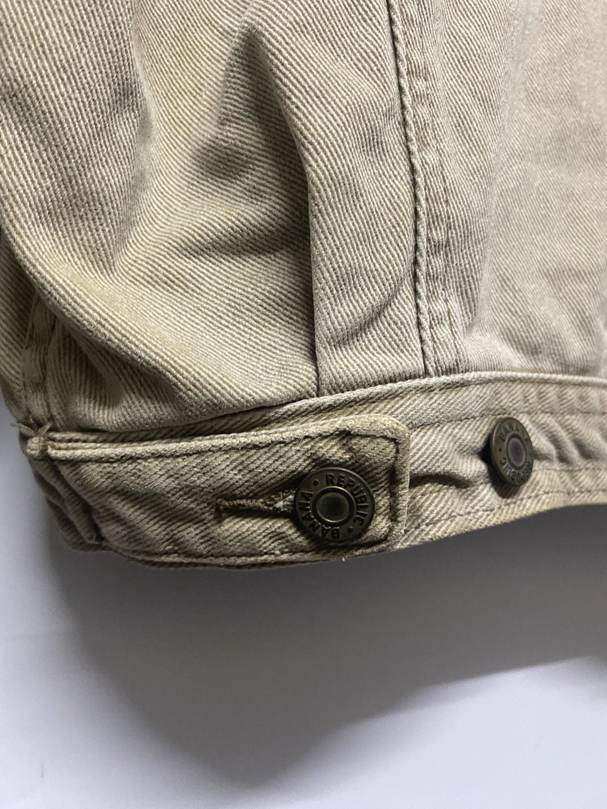 Banana Republic × Vintage Vintage Banana Republic Denim Jeans Jacket Size XS / US 0-2 / IT 36-38 - 13 Thumbnail