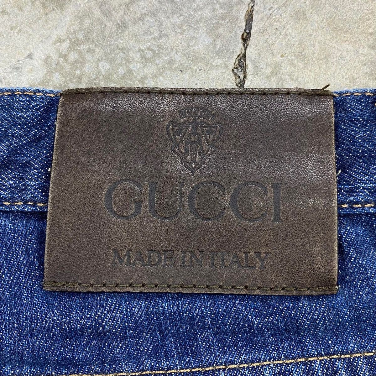 Gucci Regular Fit Denim Jeans Size US 33 - 4 Thumbnail