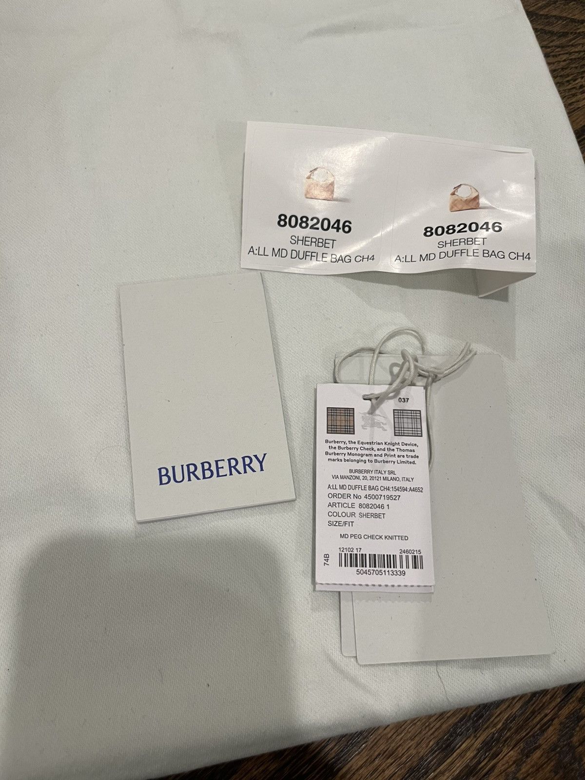 Burberry Burberry Medium Peg Bag Size ONE SIZE - 21 Thumbnail