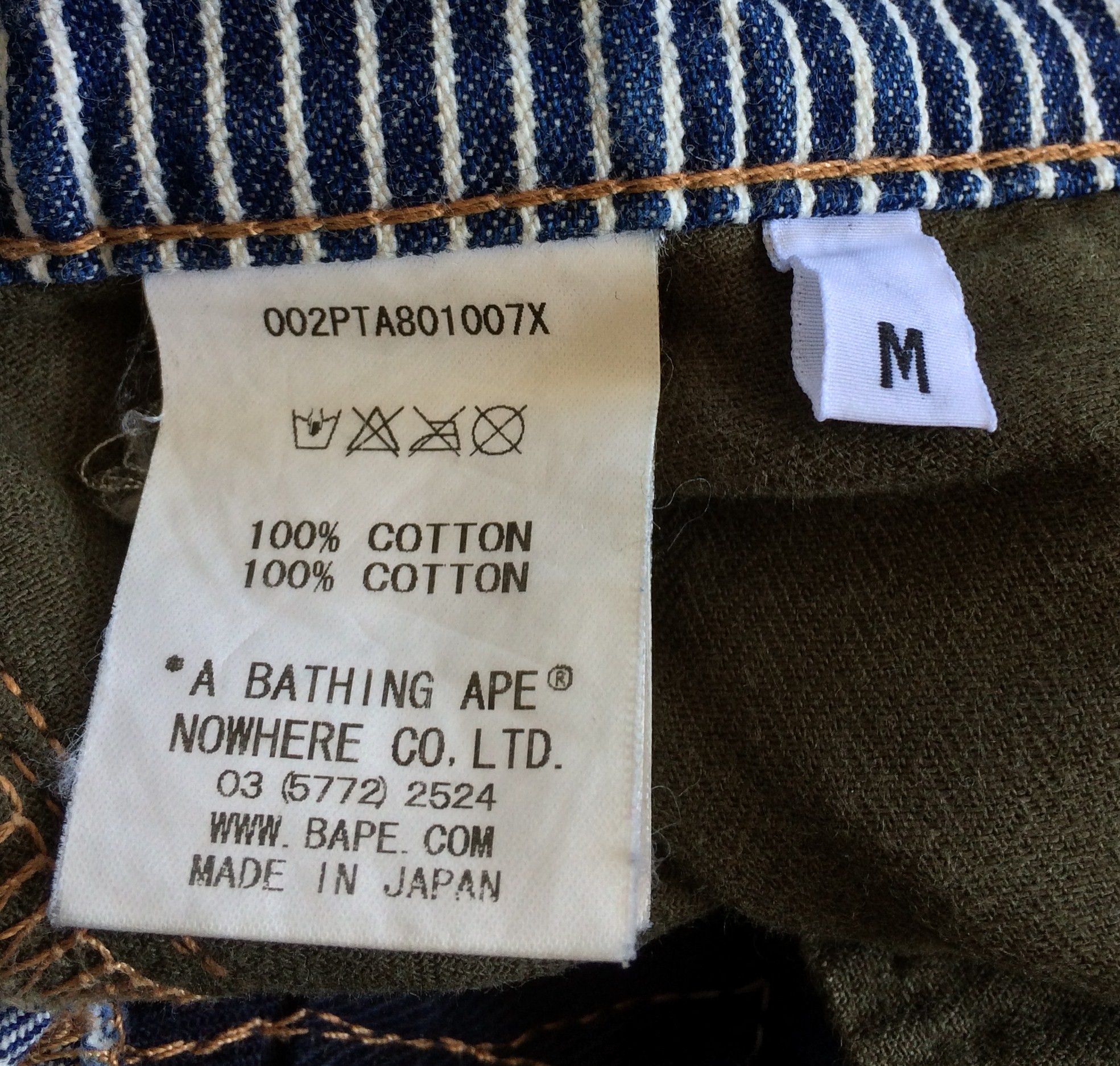 Bape OG Bape Baby Milo Multi Panel Denim Size US 30 / EU 46 - 8 Thumbnail