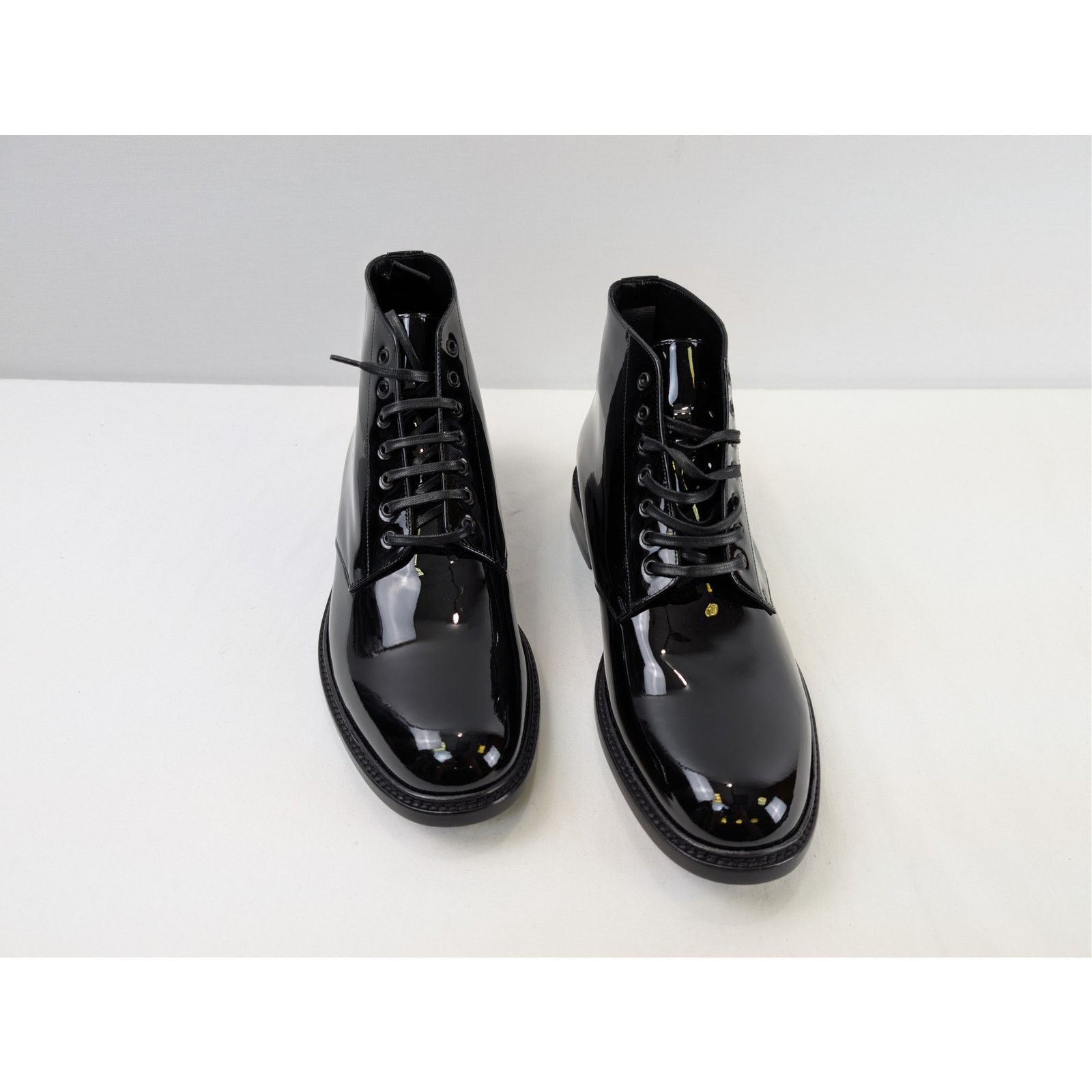 Saint Laurent Paris o1rshd1 Army 20 Lace up Boot in Black Size US 12 / EU 45 - 6 Thumbnail