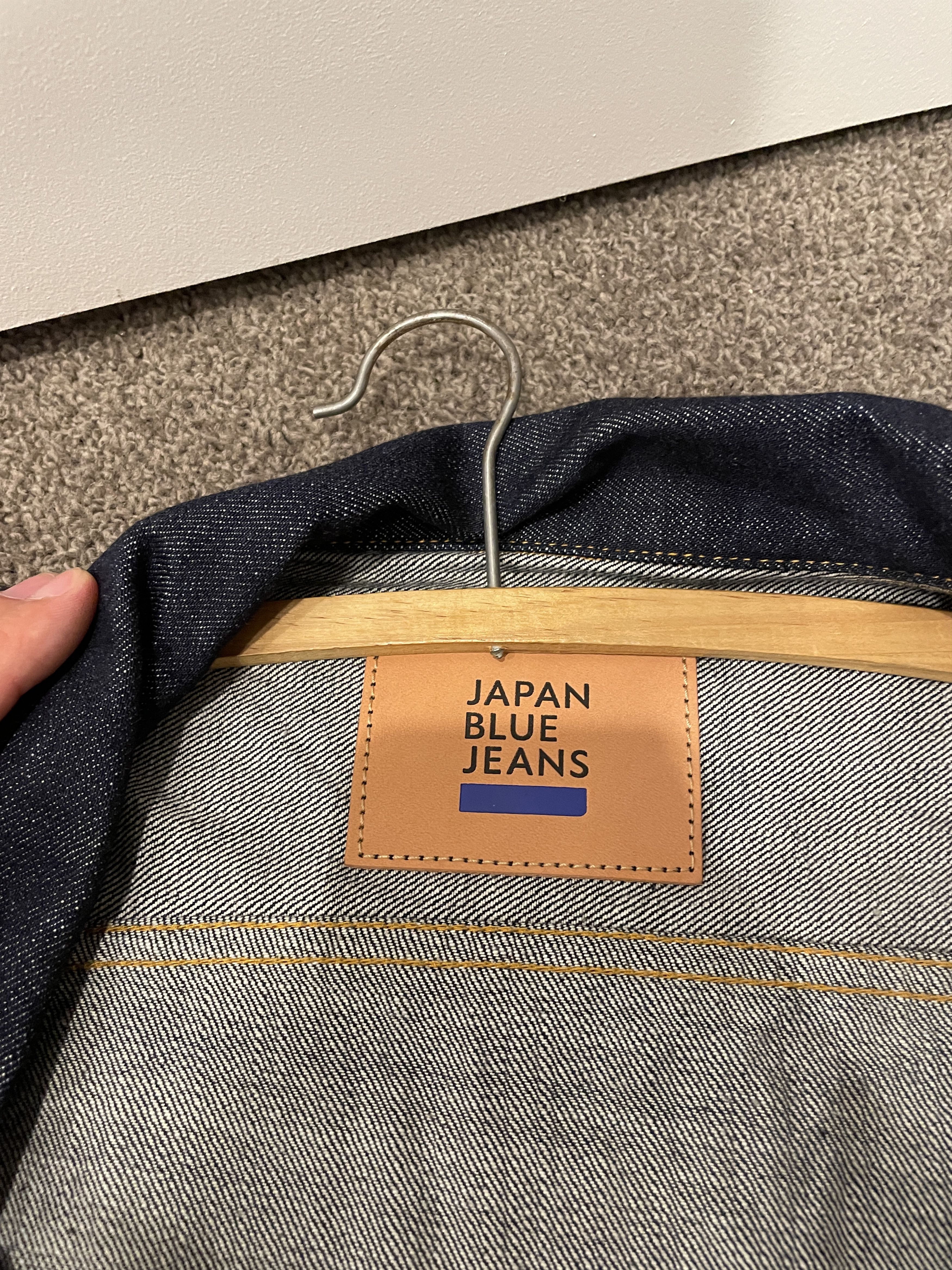 Japan Blue Jeans 13.5oz Suvin Gold Cotton Denim Jacket Size US M / EU 48-50 / 2 - 3 Thumbnail