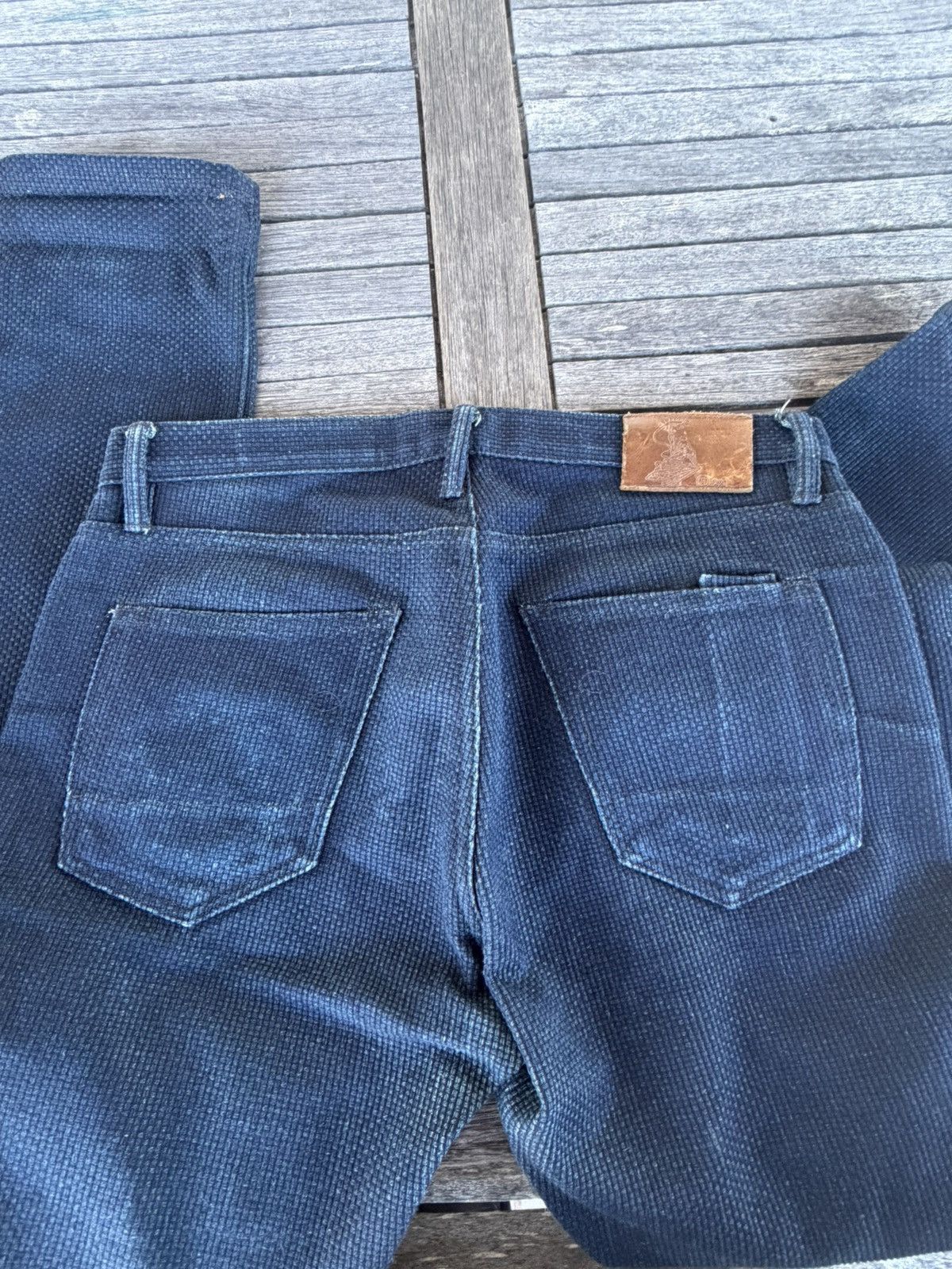 Rogue Territory Rogue Territory 15oz Sashiko Denim Staton 33” Long Sold Out Size US 33 - 6 Thumbnail