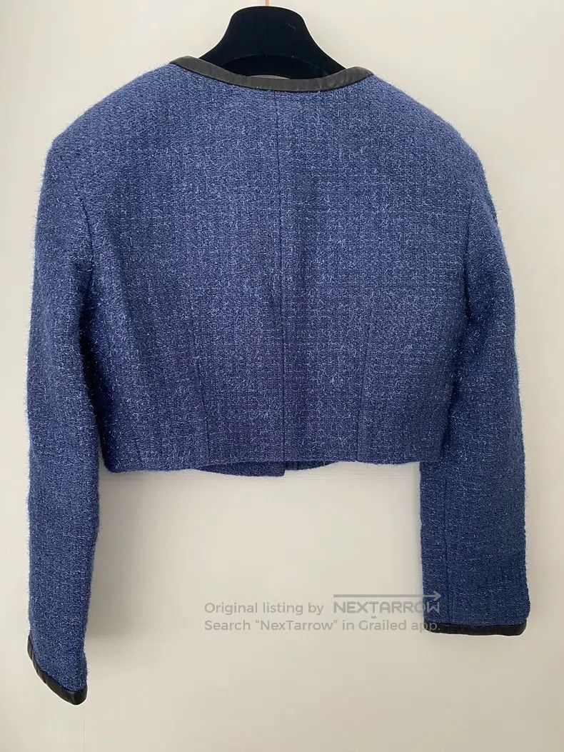 Chanel Chanel Cruise ship series blue short jacket Size XXS / US 00 / IT 34 - 2 Thumbnail