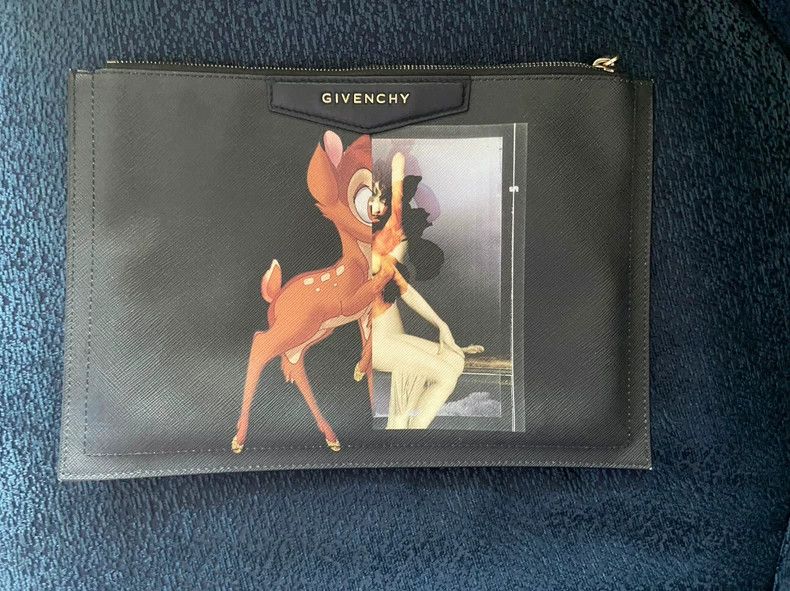 Givenchy Givenchy Deer Envelope Clutch Bag - dmc Size ONE SIZE - 1 Thumbnail