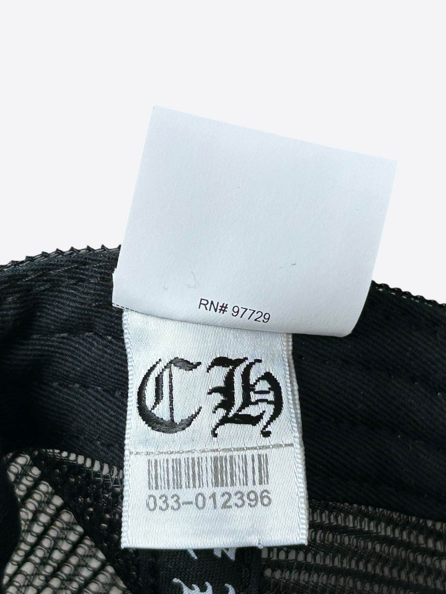 Chrome Hearts Chrome Hearts Black & White Sex Pistols Trucker Hat Size ONE SIZE - 6 Thumbnail