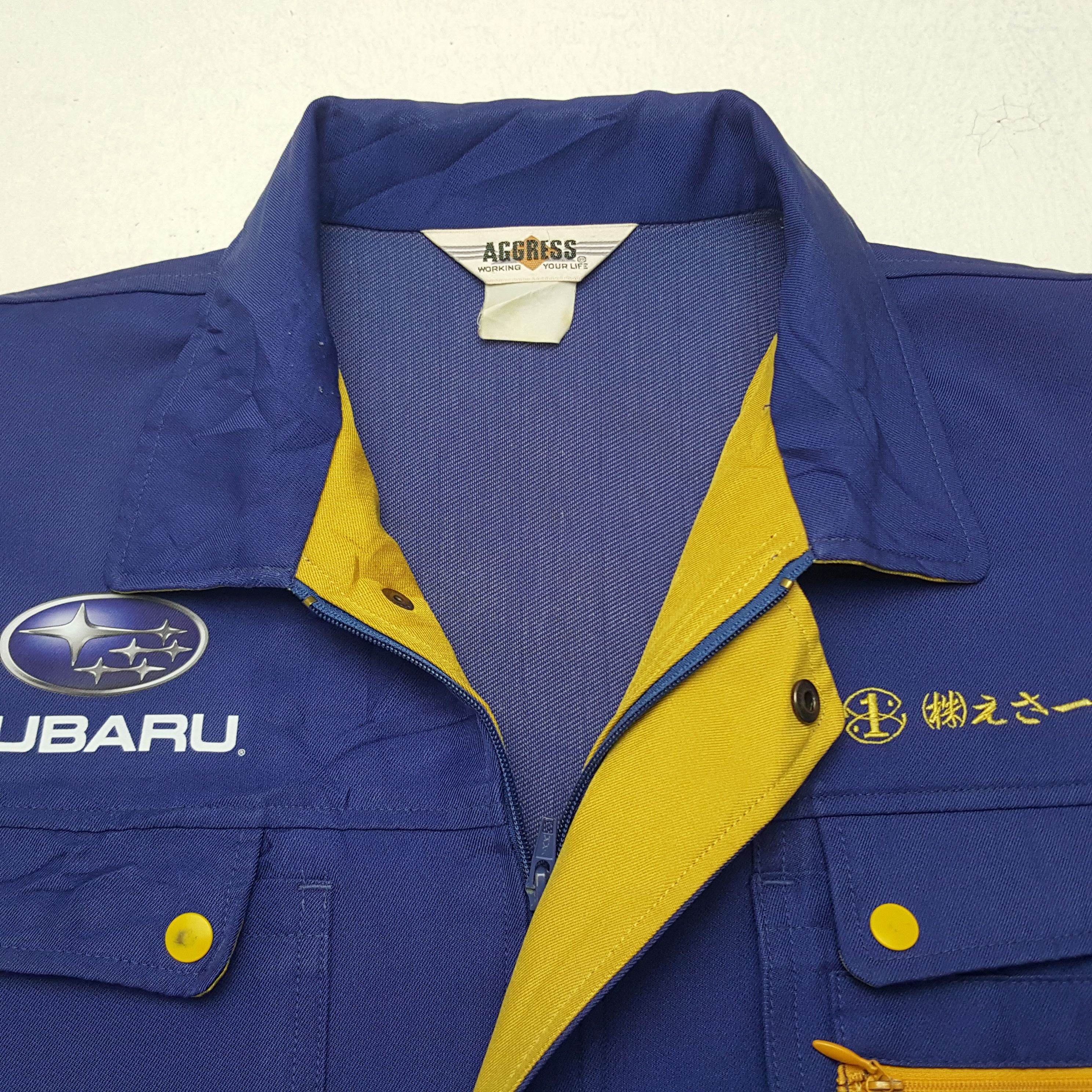 Japanese Brand × Vintage Vintage Subaru Japanese Rally Team Custom Art Jacket Size US M / EU 48-50 / 2 - 5 Thumbnail