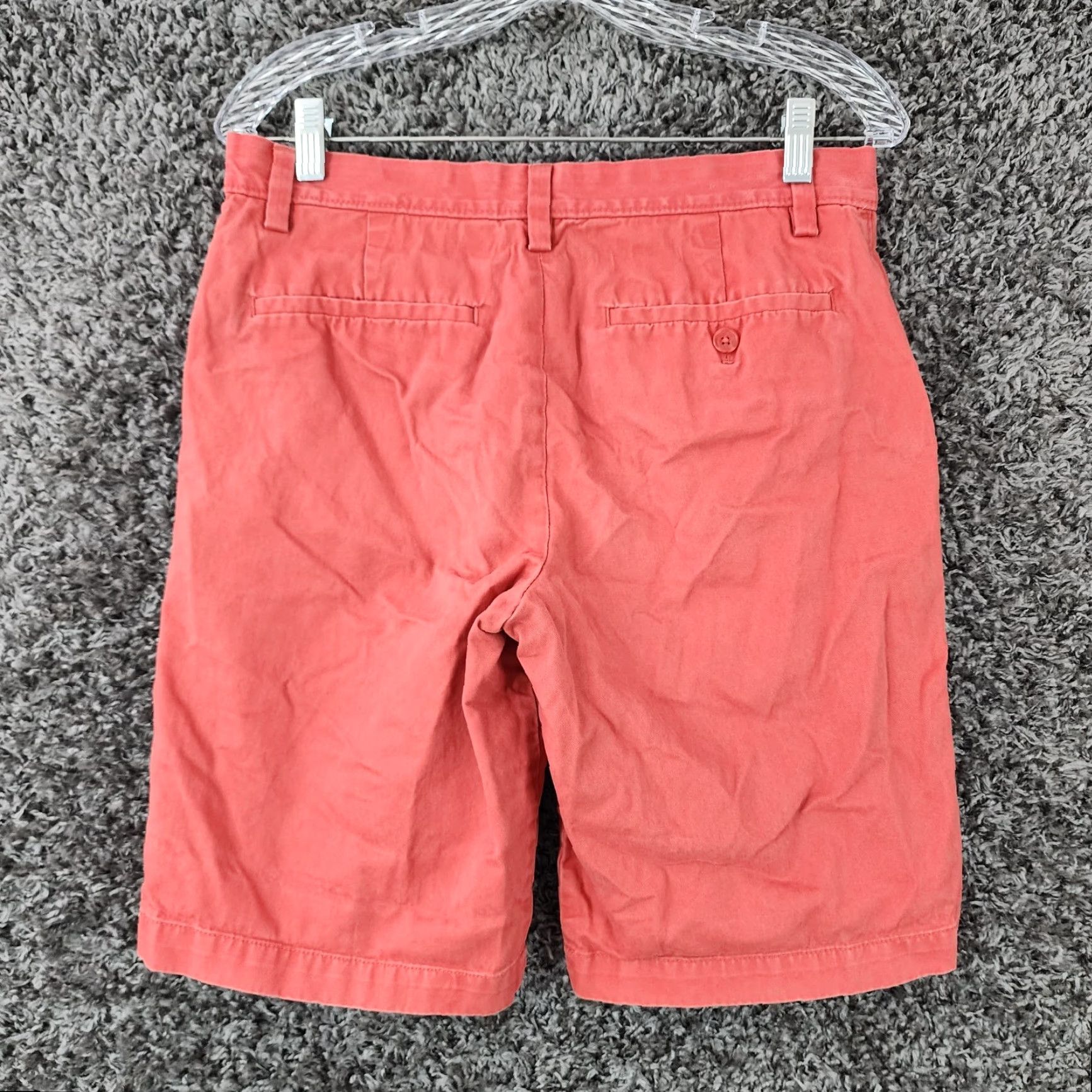 Banana Republic Banana Republic Emerson Short Mens Coral Red Chino 100% Cotton Shorts Size 30 Size US 30 / EU 46 - 4 Thumbnail