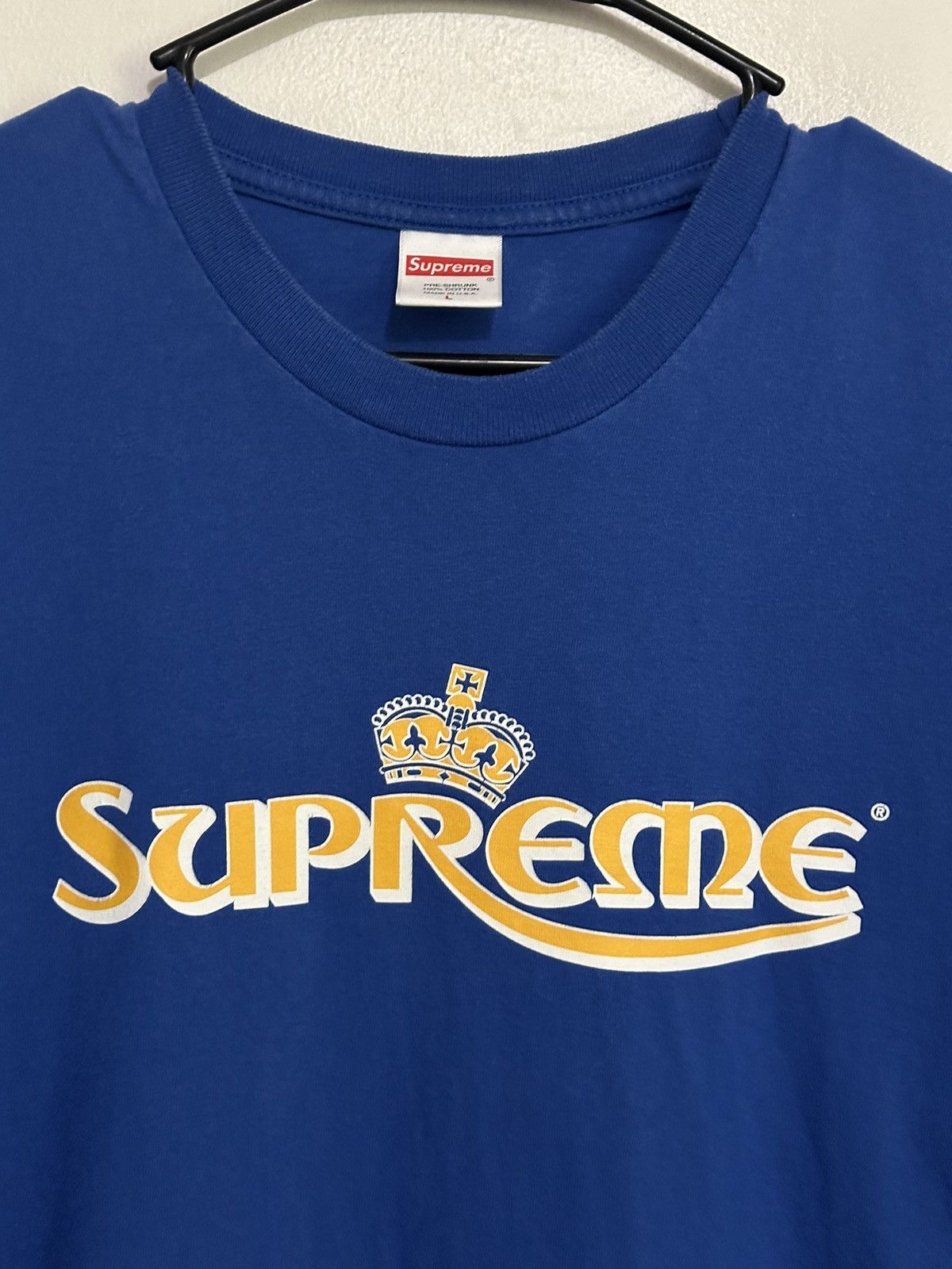 Supreme Supreme Crown Tee Size US L / EU 52-54 / 3 - 2 Thumbnail