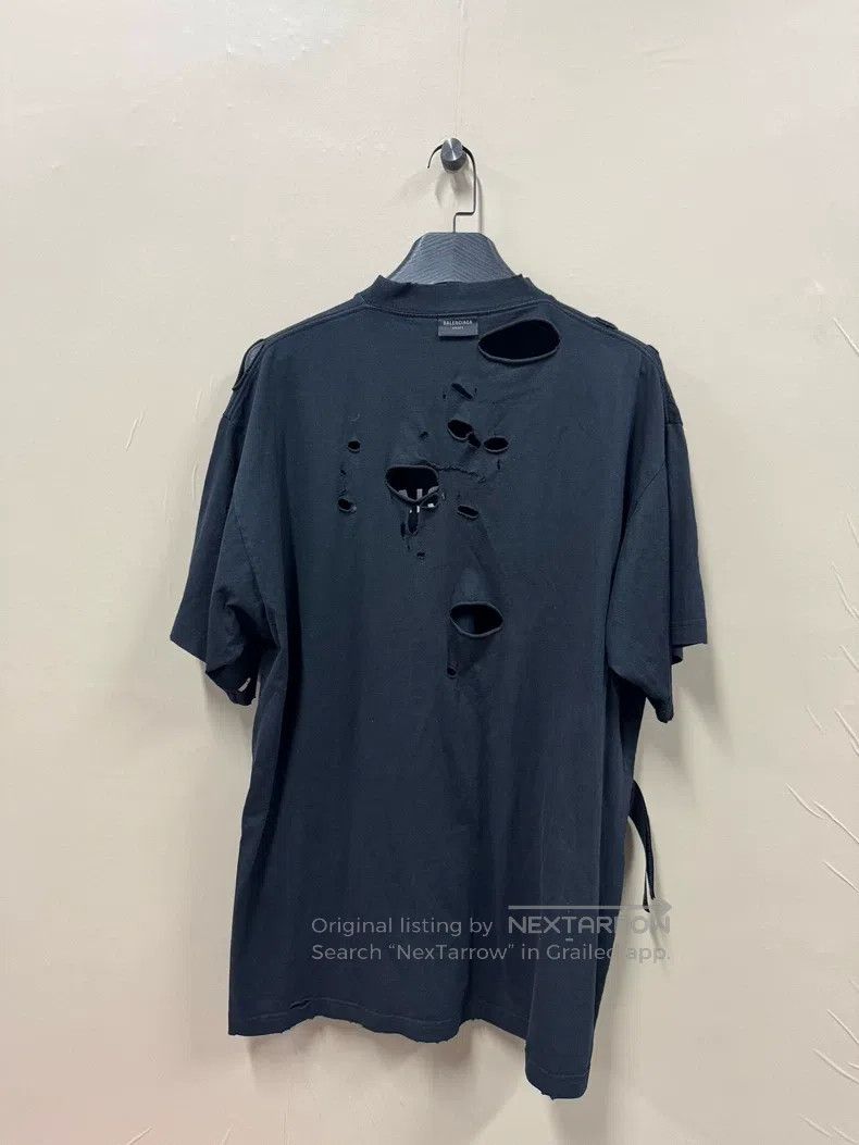 Balenciaga Balenciaga Letter Printed Round-neck Short-sleeve T-Shirt Size US S / EU 44-46 / 1 - 2 Thumbnail