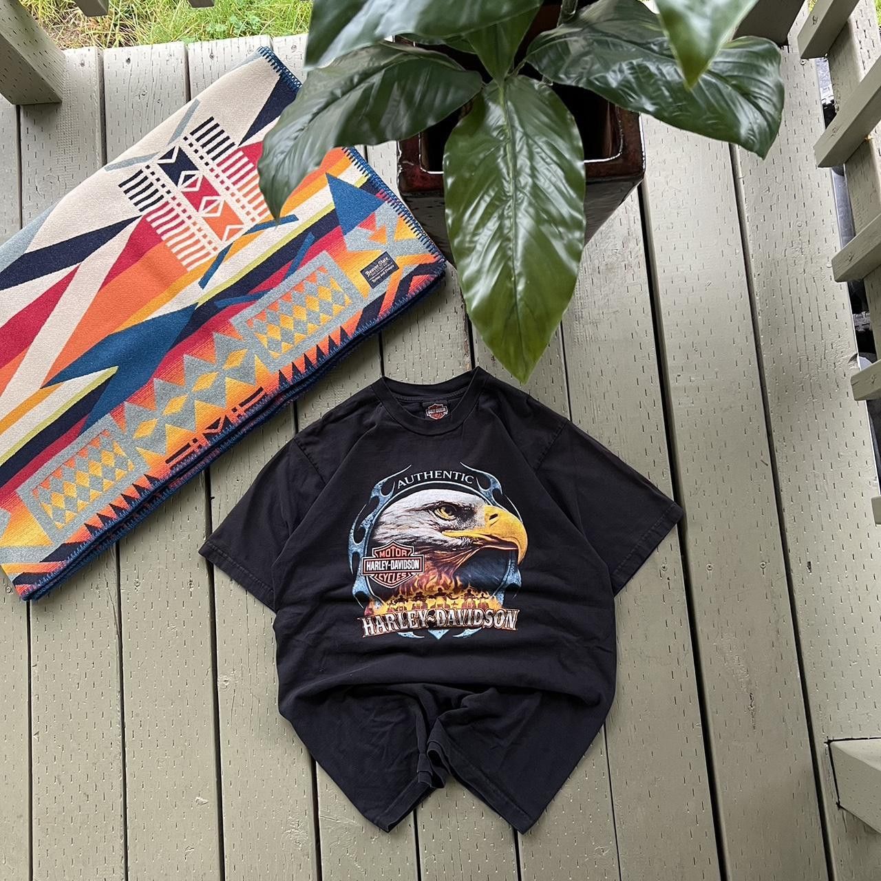 Harley Davidson × Vintage Vintage Harley Davidson Tee Size US L / EU 52-54 / 3 - 1 Thumbnail