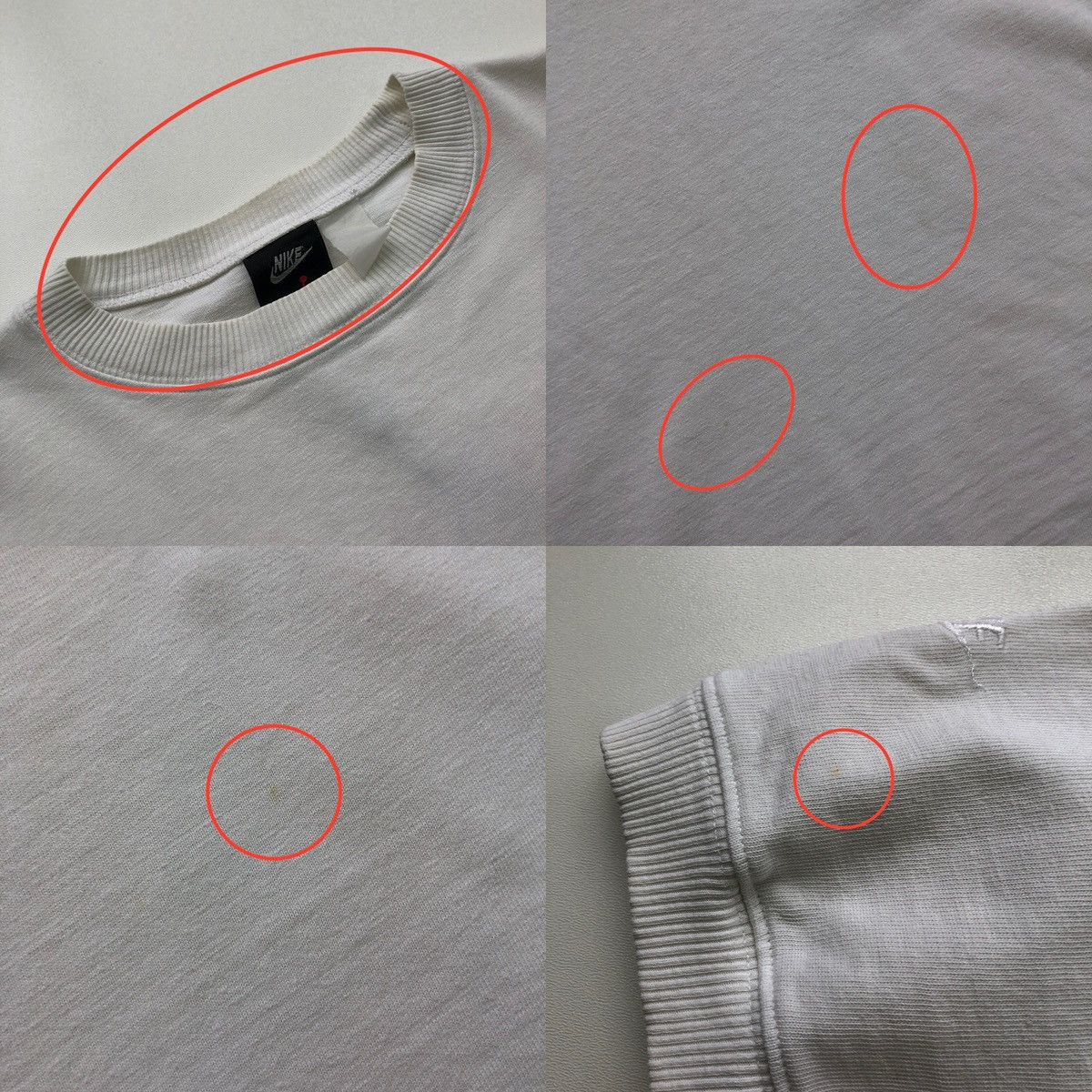 Jordan Brand Nike Air Jordan 90’s Embroidery Logo Vintage T-Shirt White Size US M / EU 48-50 / 2 - 12 Thumbnail