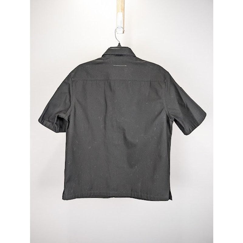 Maison Margiela o1rshd1 Short-sleeved Shirt in Black Size US M / EU 48-50 / 2 - 10 Thumbnail