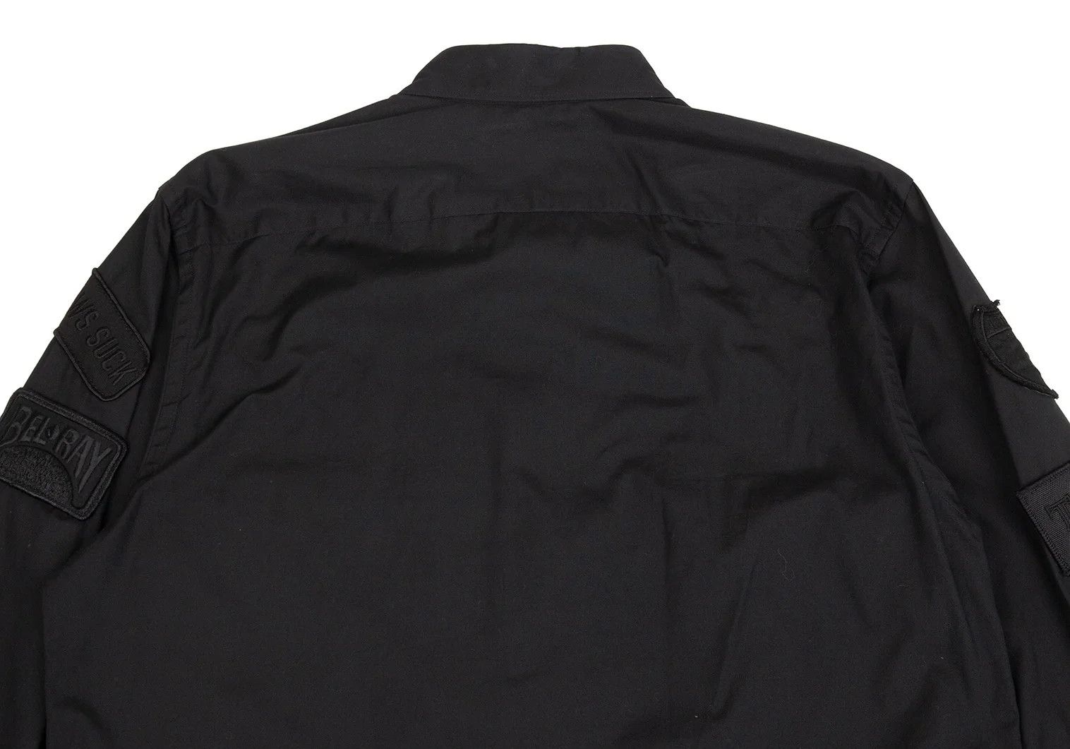 Junya Watanabe Black Patch Design Long Sleeve Shirt Size L Size US L / EU 52-54 / 3 - 16 Thumbnail