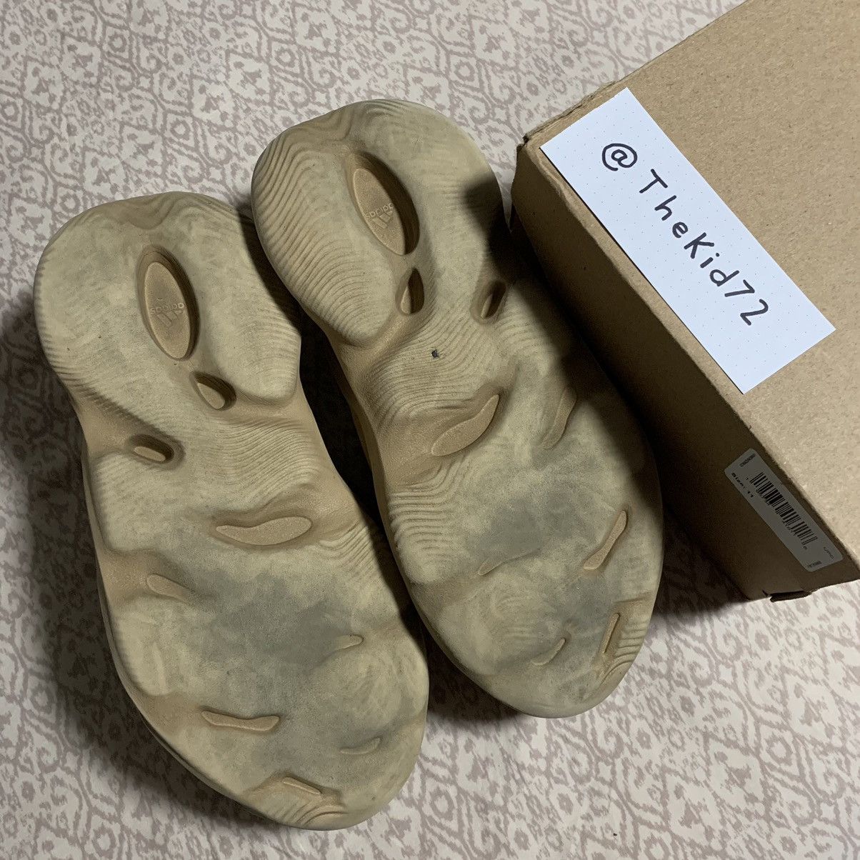 Adidas × Kanye West Adidas Yeezy Foam RNNR “Ochre” 2021 Size US 11 / EU 44 - 8 Thumbnail