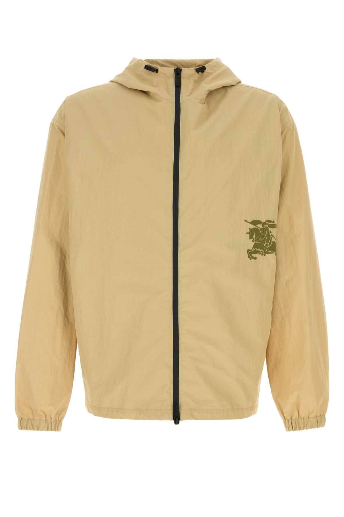Burberry Beige Nylon Blend Jacket Size US M / EU 48-50 / 2 - 1 Thumbnail