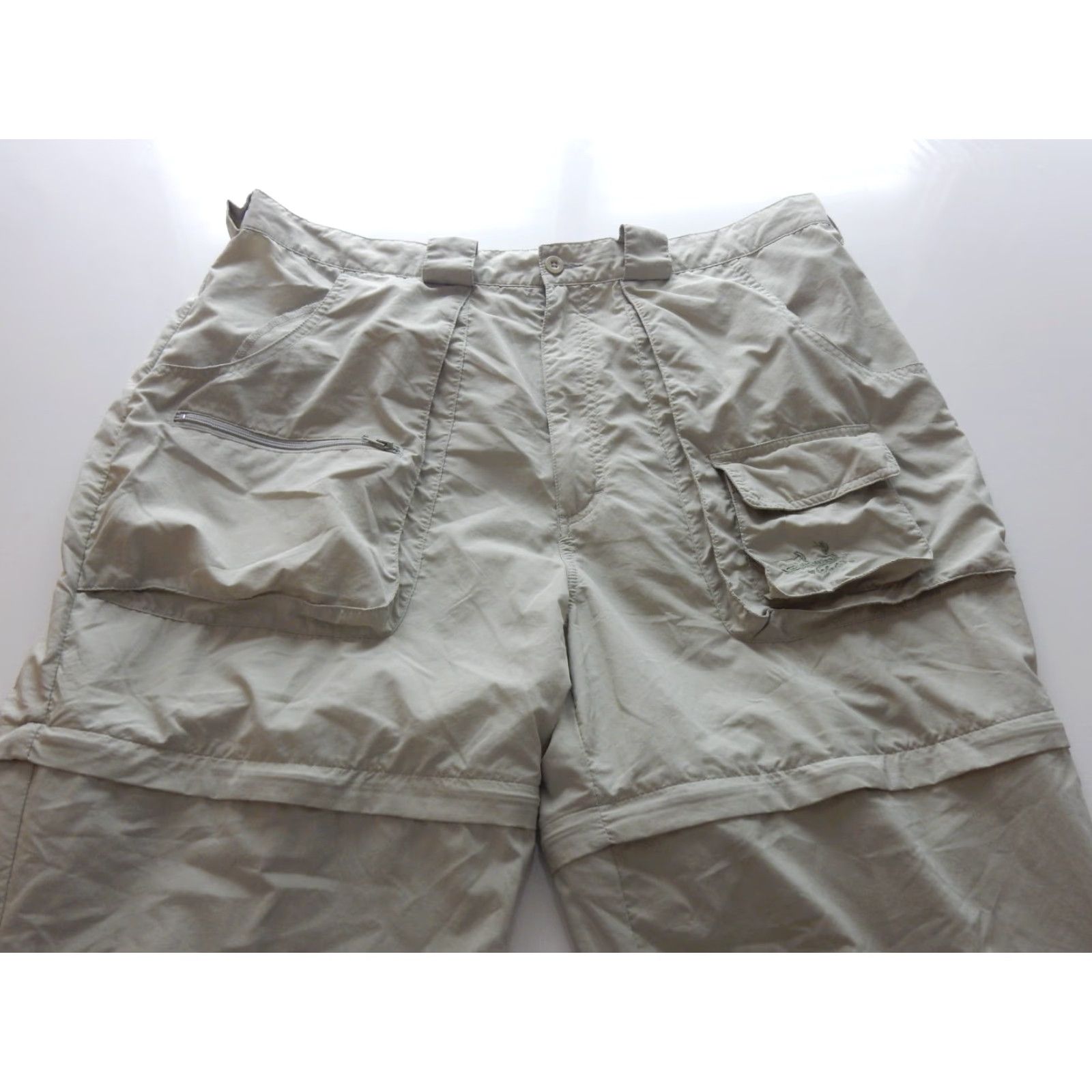 Vintage Cabela's Men's Pants Convertible Zip to Shorts XL 40x36 Ivory Track Pants Size US 36 / EU 52 - 3 Thumbnail