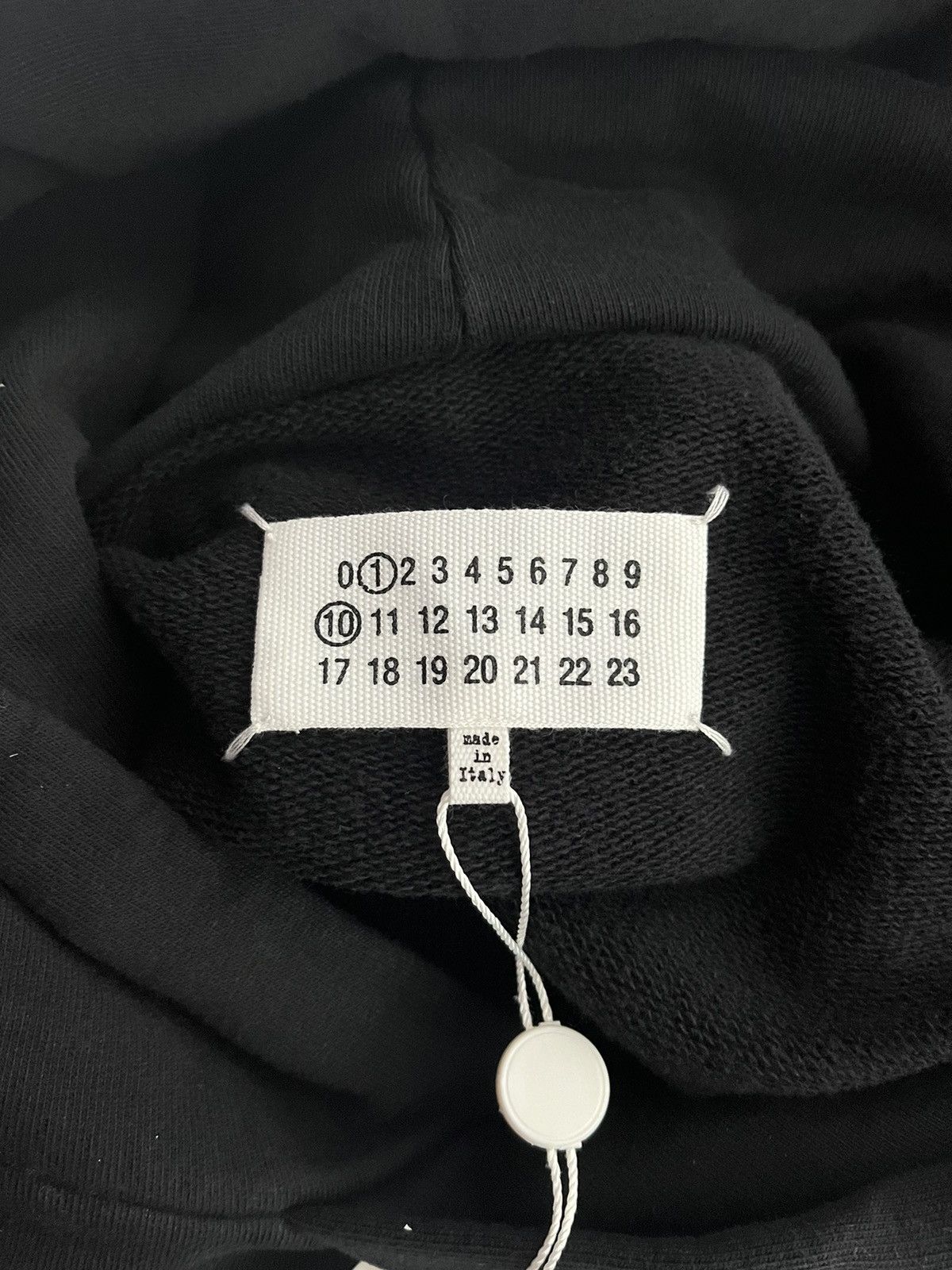 Maison Margiela Maison Margiela hoodie black oversize Size US L / EU 52-54 / 3 - 2 Thumbnail
